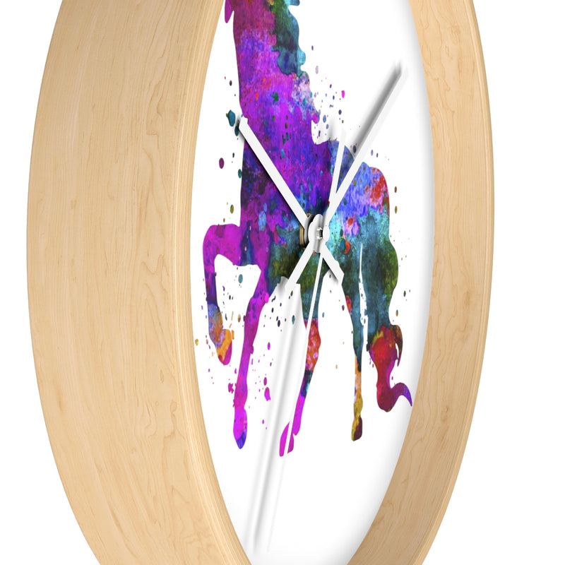 Watercolor Unicorn Wall Clock - Zuzi's