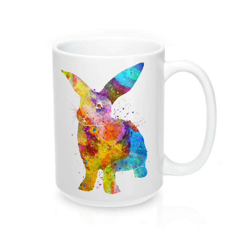 Watercolor Bunny Rabbit Mug - Zuzi's