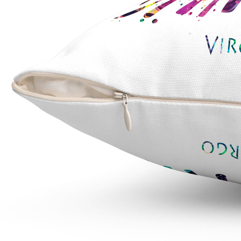 Virgo Square Pillow - Zuzi's