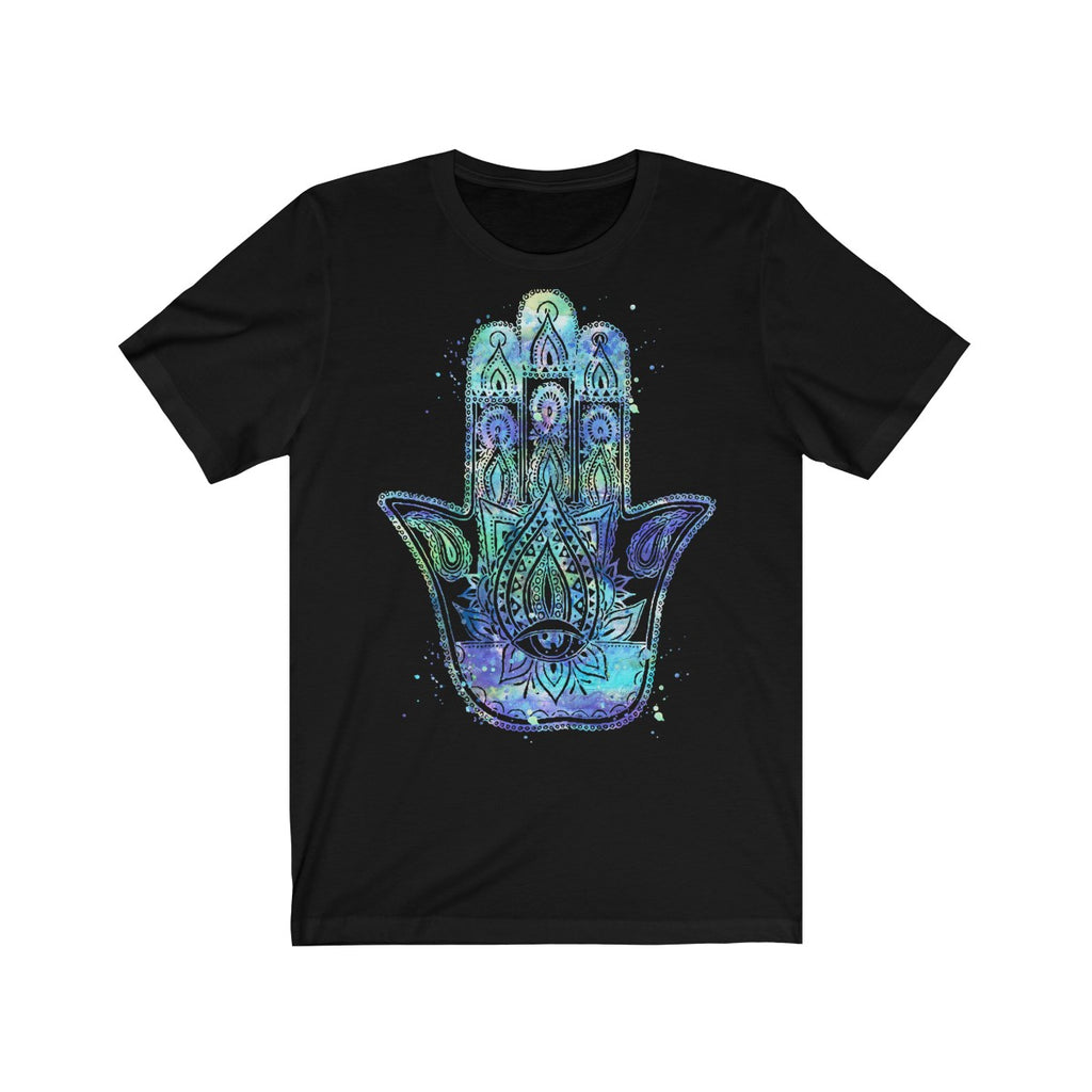 Hamsa Hand Unisex Jersey Short Sleeve Tee - Zuzi's