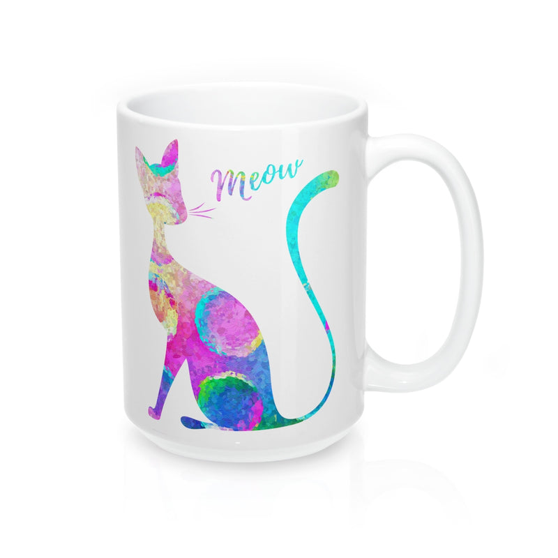 Abstract Cat Mug - Zuzi's