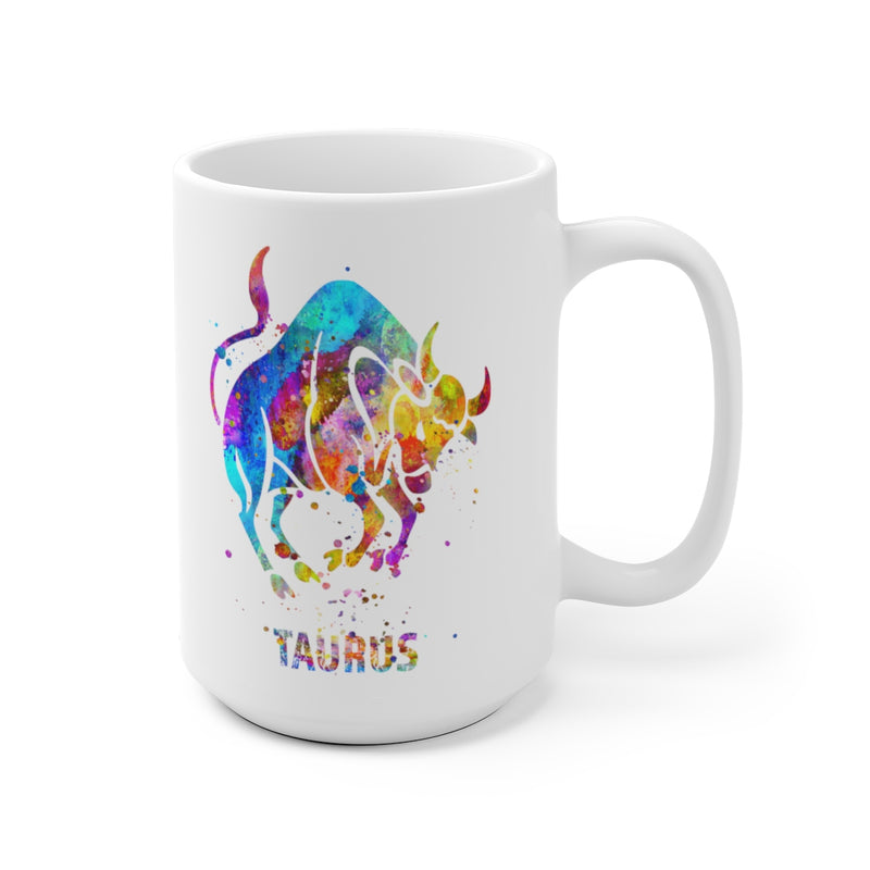Taurus Zodiac Sign Mug - 11 oz, 15 oz - Zuzi's