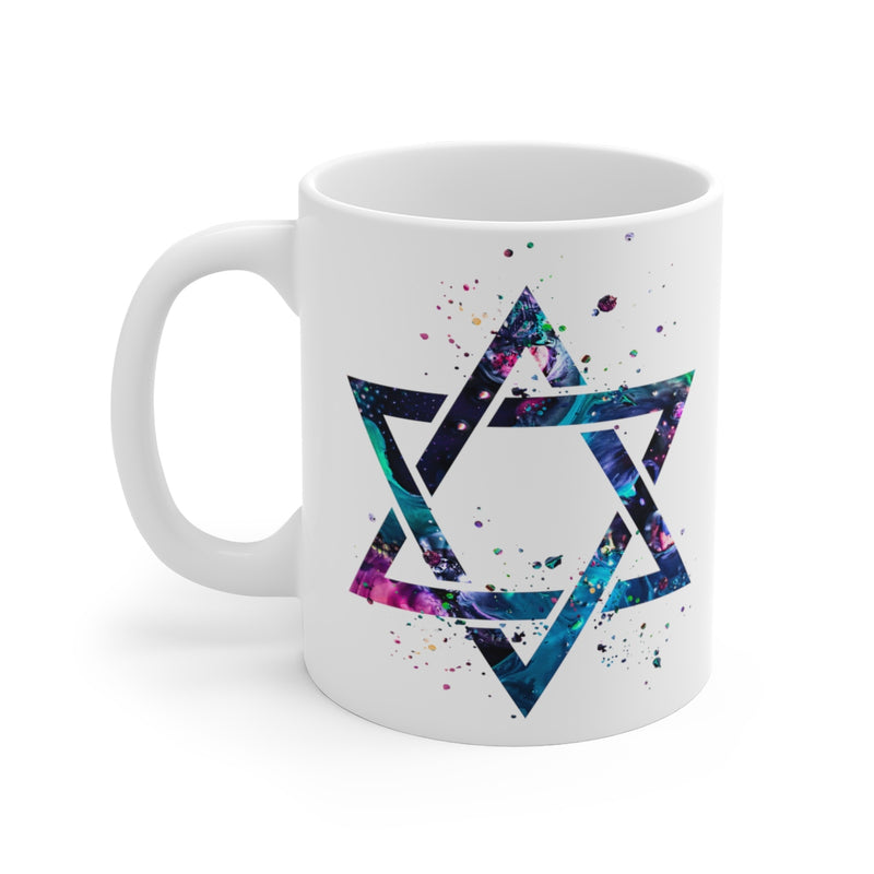 Star Of David Mug - 11 oz, 15 oz - Zuzi's