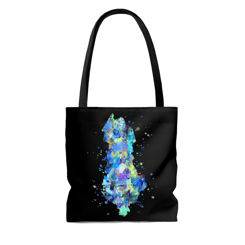 Watercolor Albania  Map Tote Bag - Zuzi's