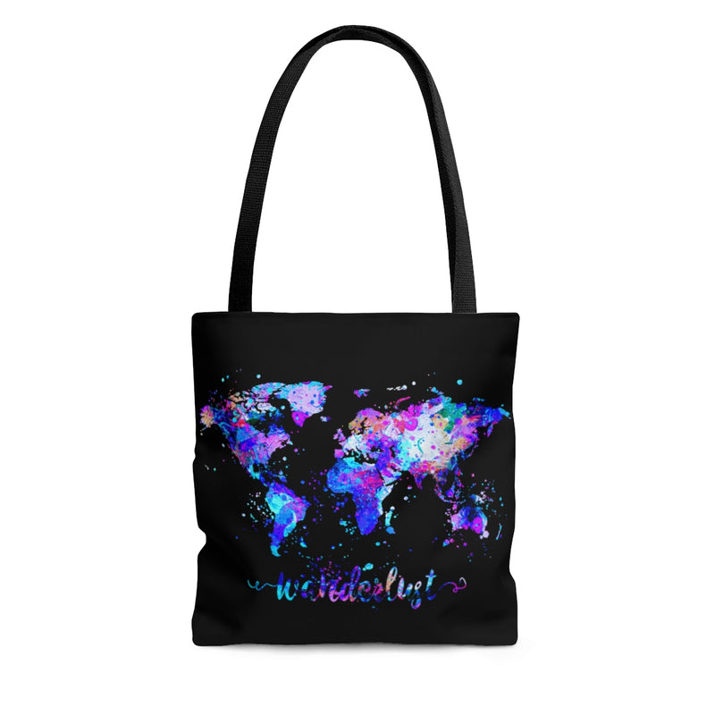 Wanderlust World Map Tote Bag - Zuzi's