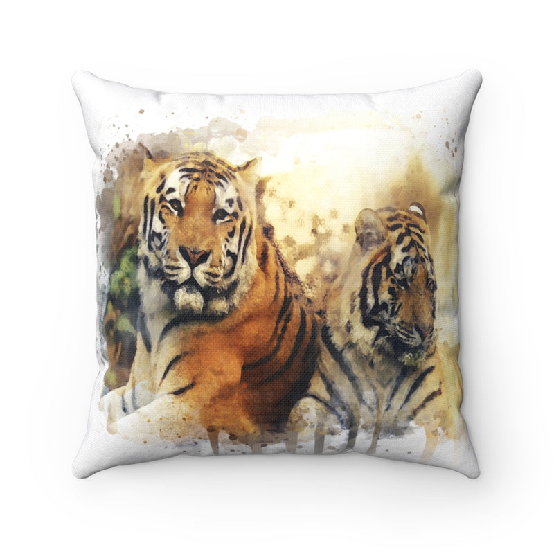 Tigers Square Pillow - Zuzi's