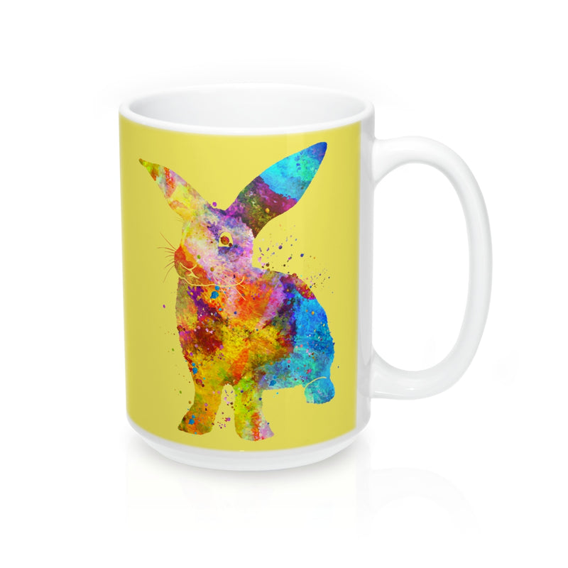 Watercolor Bunny Rabbit Mug - Zuzi's