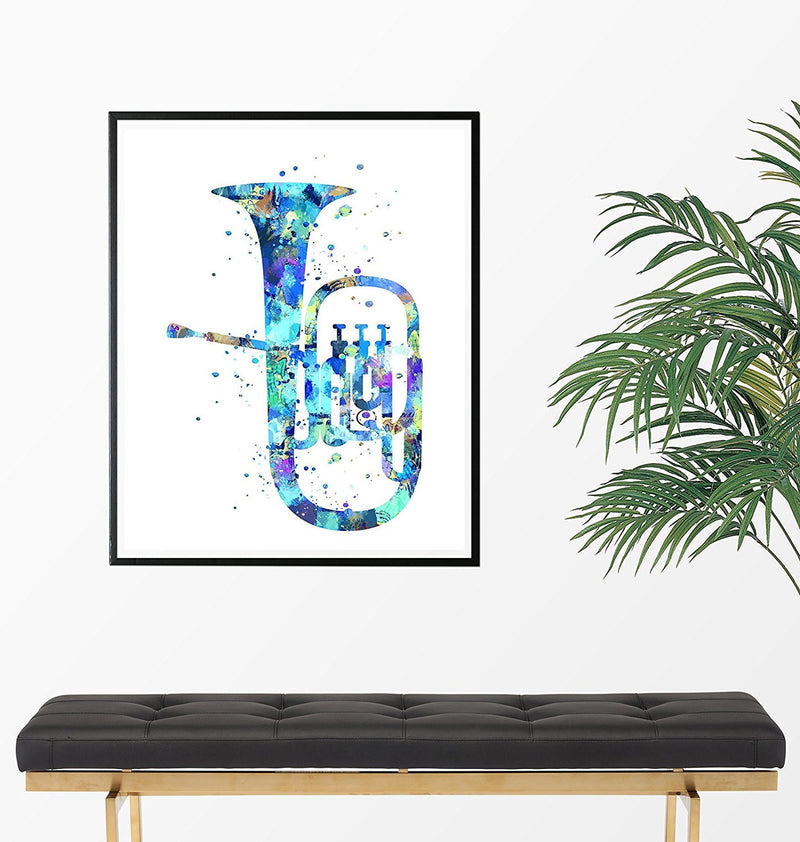 Tuba Art Print - Unframed - Zuzi's