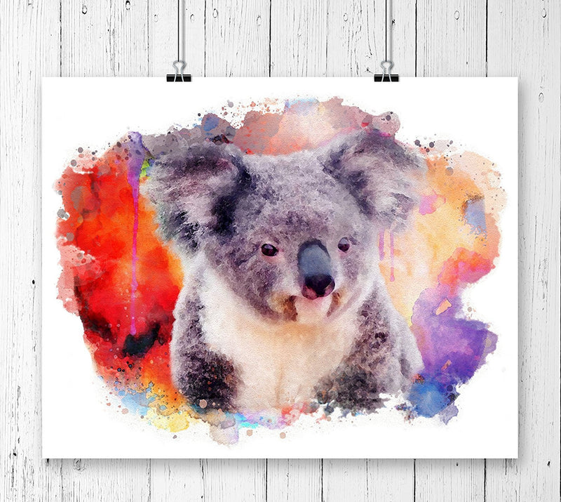 Koala Watercolor Art Print - Unframed - Zuzi's