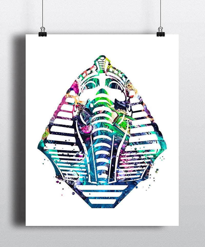 Egyptian Sphinx Watercolor Art Print - Unframed - Zuzi's