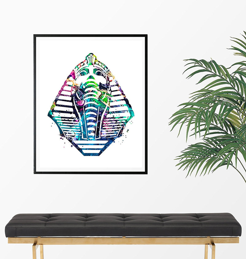 Egyptian Sphinx Watercolor Art Print - Unframed - Zuzi's