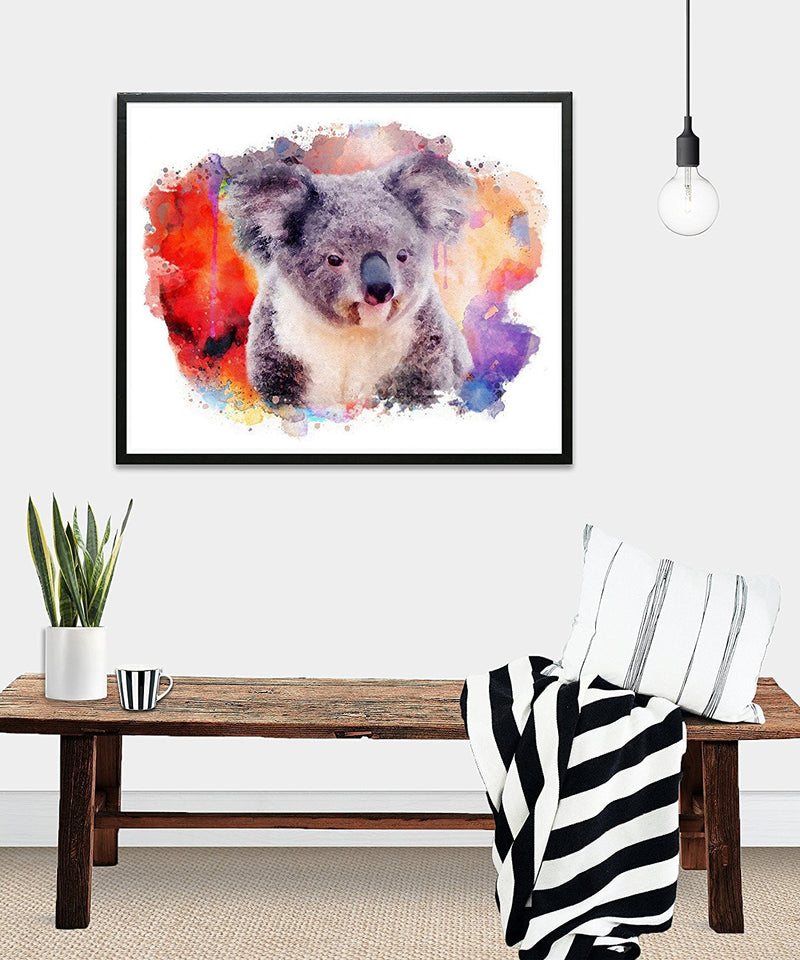 Koala Watercolor Art Print - Unframed - Zuzi's