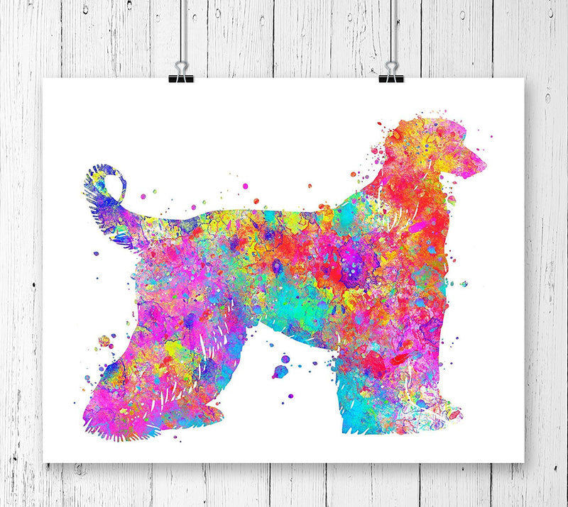 Afghan Hound Art Print - Unframed - Zuzi's