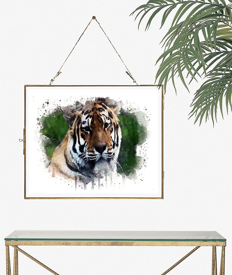 Tiger Watercolor Art Print - Unframed - Zuzi's