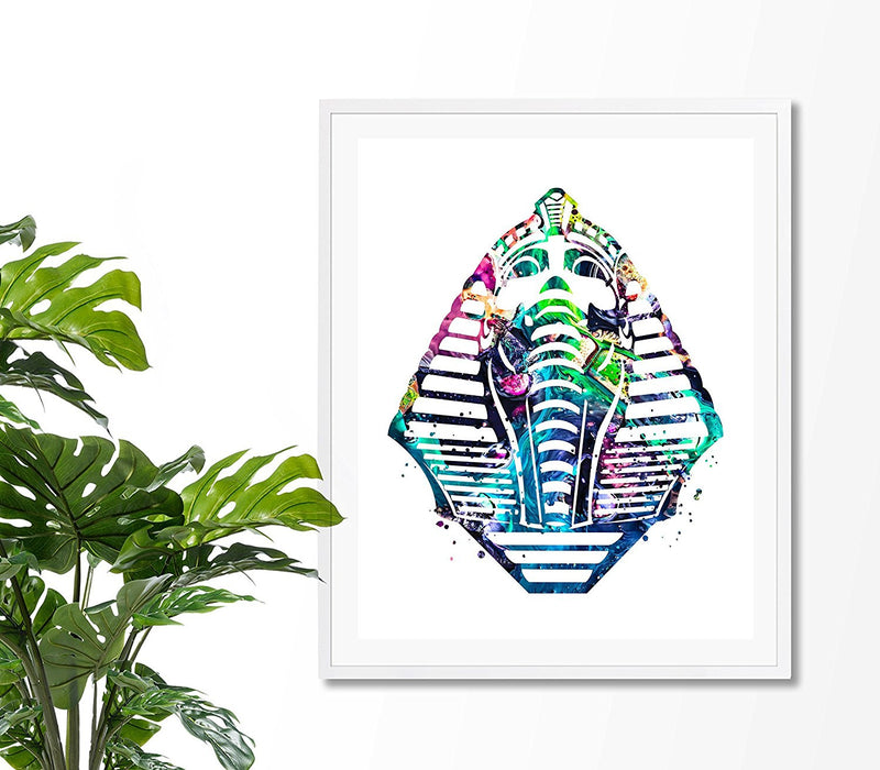 Egyptian Sphinx Watercolor Art Print - Unframed - Zuzi's