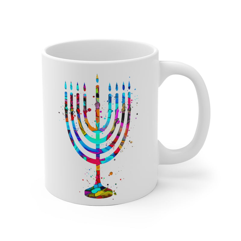 Menorah Mug - 11 oz, 15 oz - Zuzi's