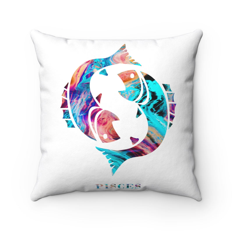 Pisces Square Pillow - Zuzi's