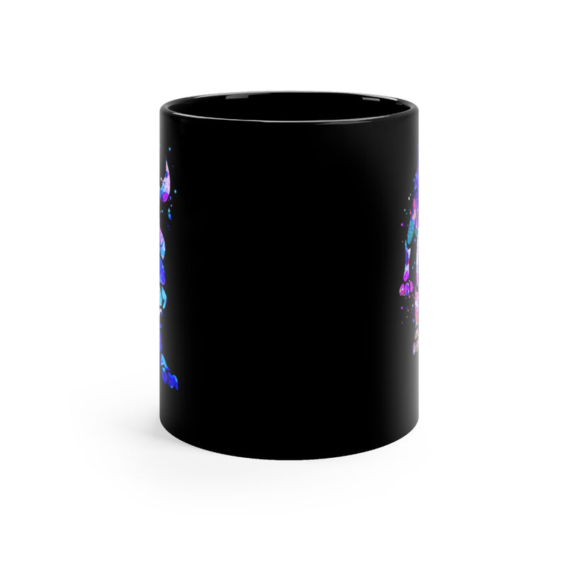 Leo Zodiac Sign Black Mug 11oz - Zuzi's