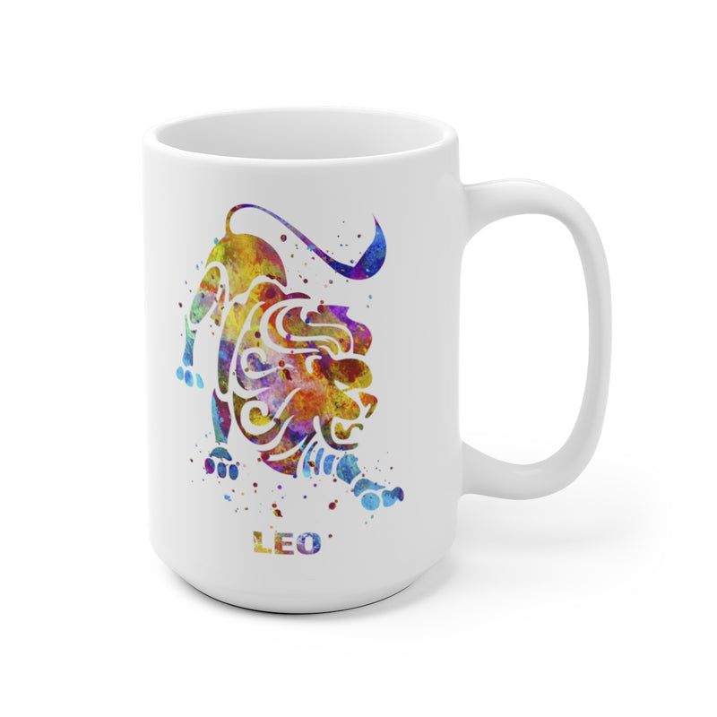 Leo Zodiac Sign Mug - 11 oz, 15 oz - Zuzi's
