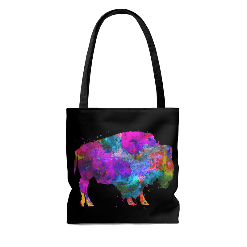 Watercolor Buffalo Tote Bag - Zuzi's