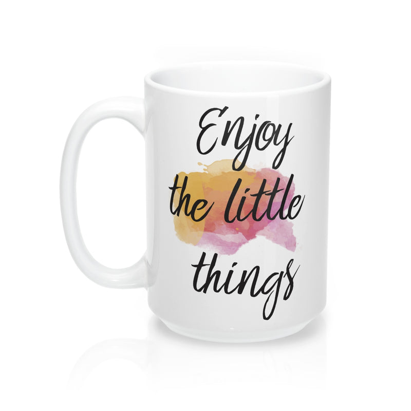 Enjoy The Little Things  Quote Mug - Zuzi's