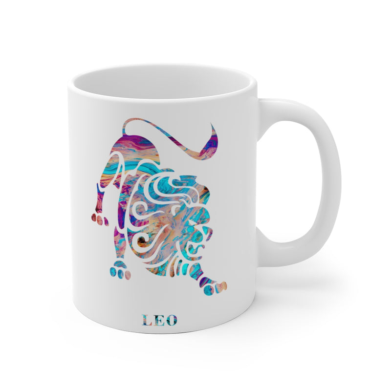 Leo Zodiac Sign Mug - 11 oz, 15 oz - Zuzi's