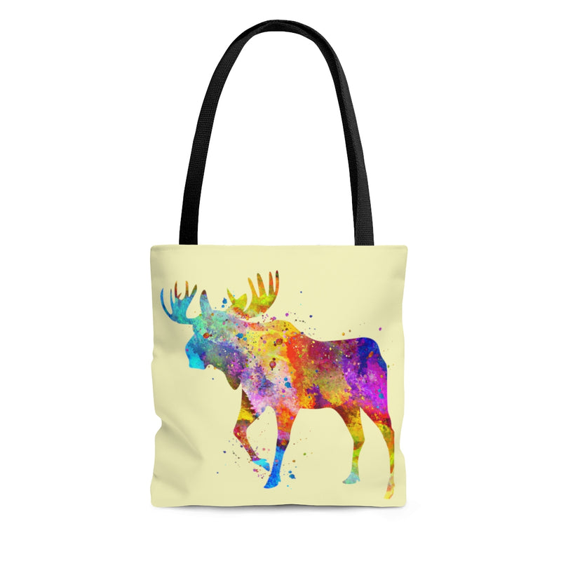 Watercolor Moose Tote Bag - Zuzi's