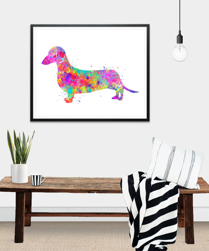 Dachsund Art Print - Unframed - Zuzi's