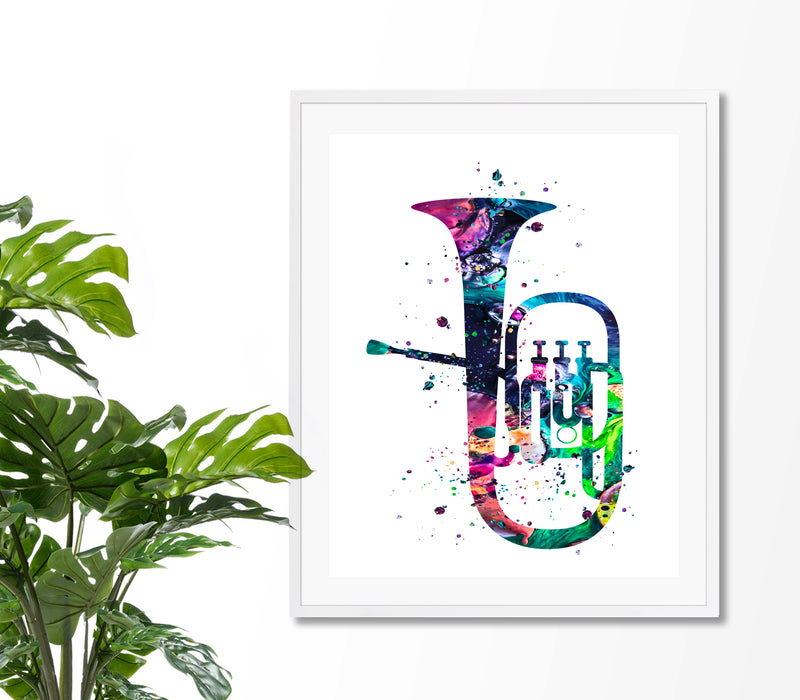 Tuba Art Print - Unframed - Zuzi's