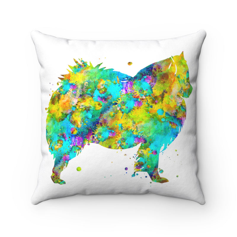 American Eskimo Square Pillow - Zuzi's