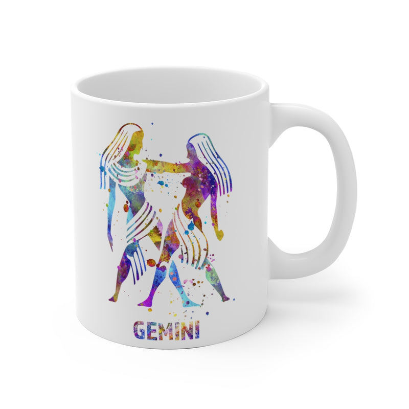 Gemini Zodiac Sign Mug - 11 oz, 15 oz - Zuzi's