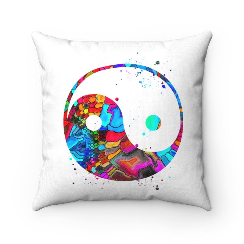 Yin Yang Square Pillow - Zuzi's