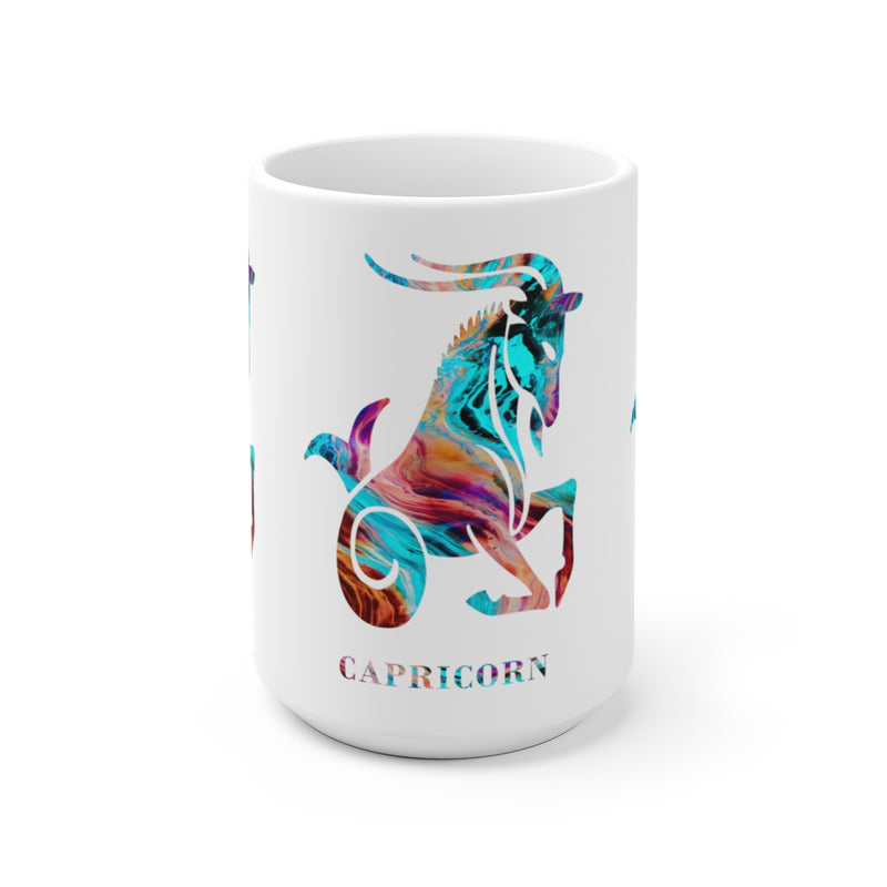 Capricorn Zodiac Sign Mug - 11 oz, 15 oz - Zuzi's