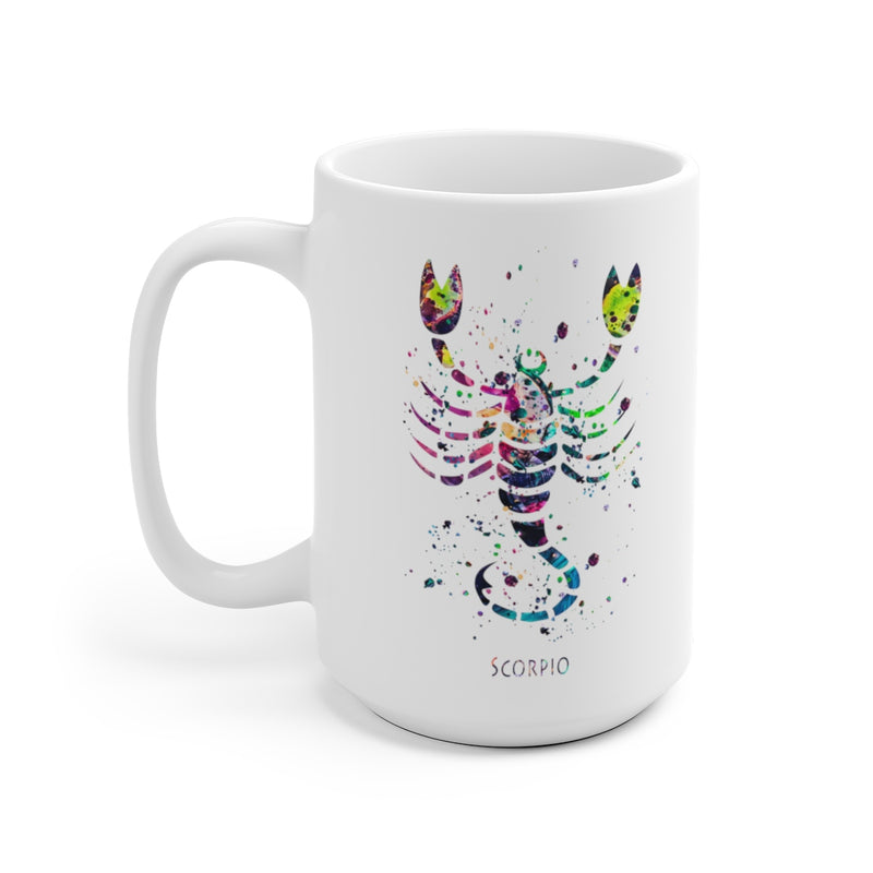 Scorpio Zodiac Sign Mug - 11 oz, 15 oz - Zuzi's