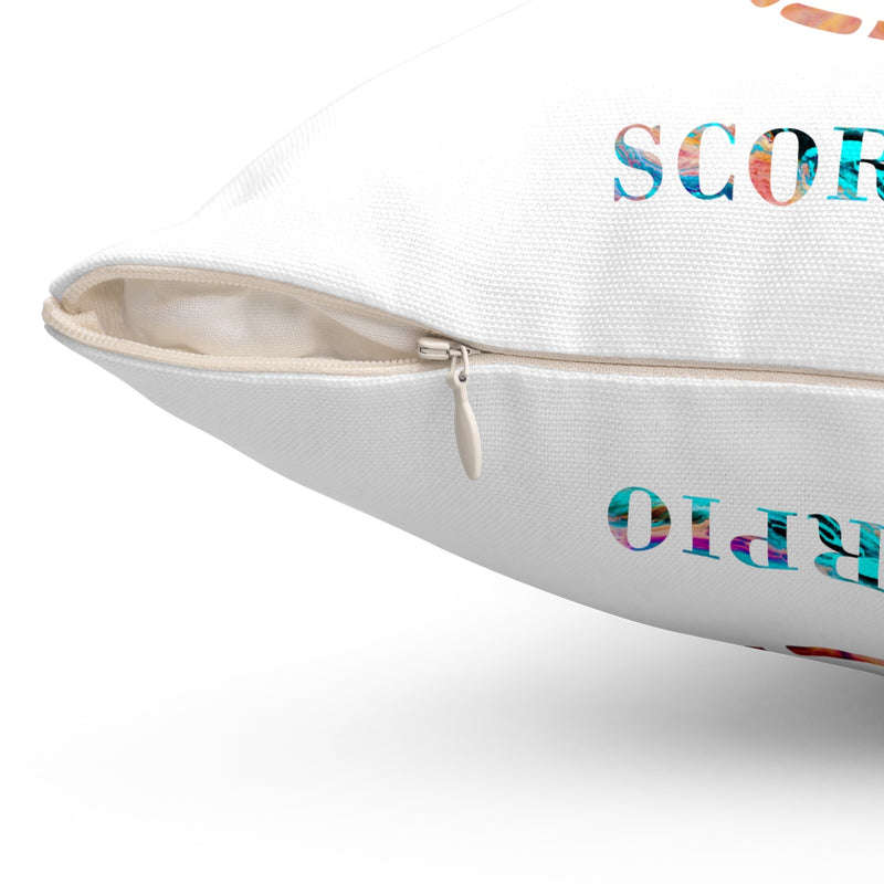 Scorpio Square Pillow - Zuzi's