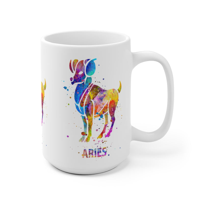 Aries Zodiac Sign Mug - 11 oz, 15 oz - Zuzi's