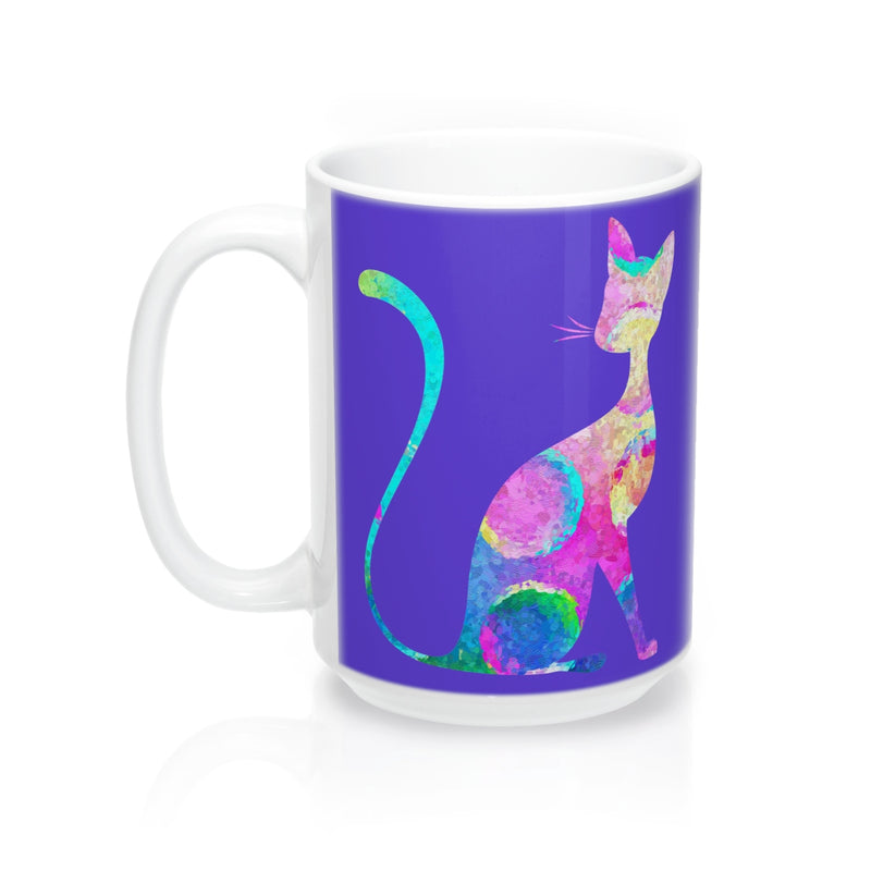 Abstract Cat Mug - Zuzi's