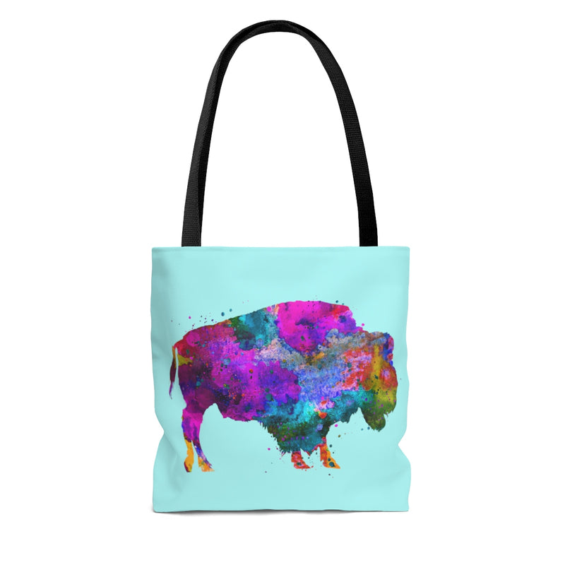 Watercolor Buffalo Tote Bag - Zuzi's