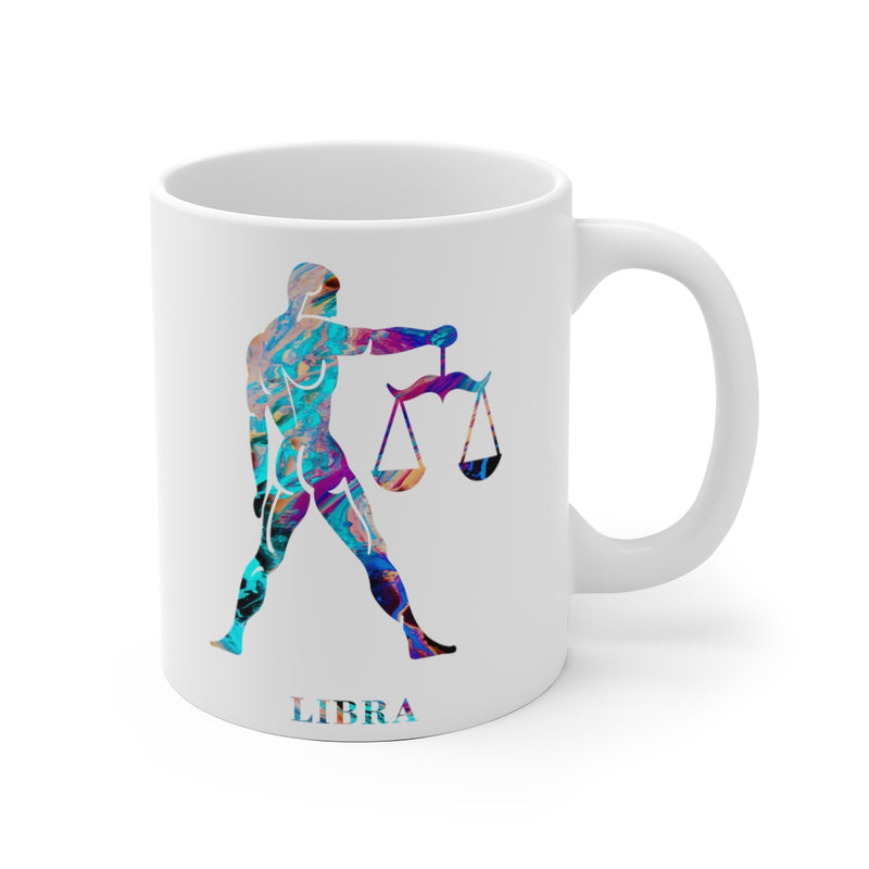 Libra Zodiac Sign Mug - 11 oz, 15 oz - Zuzi's