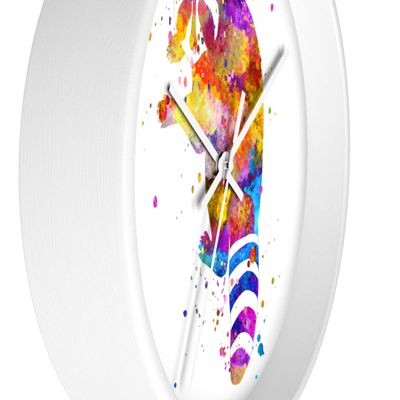 Watercolor Raccoon Wall Clock - Zuzi's