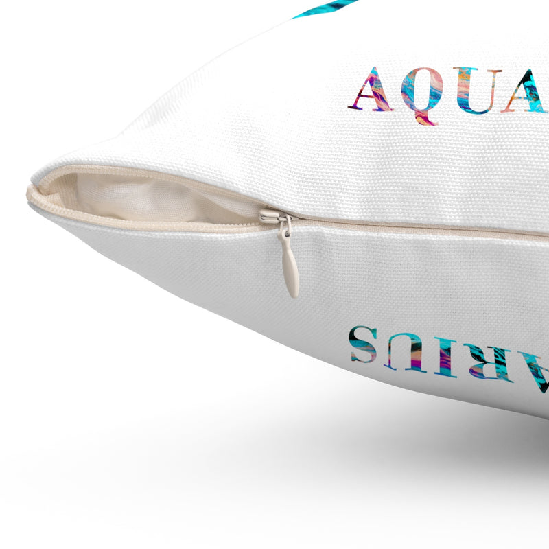 Aquarius Square Pillow - Zuzi's