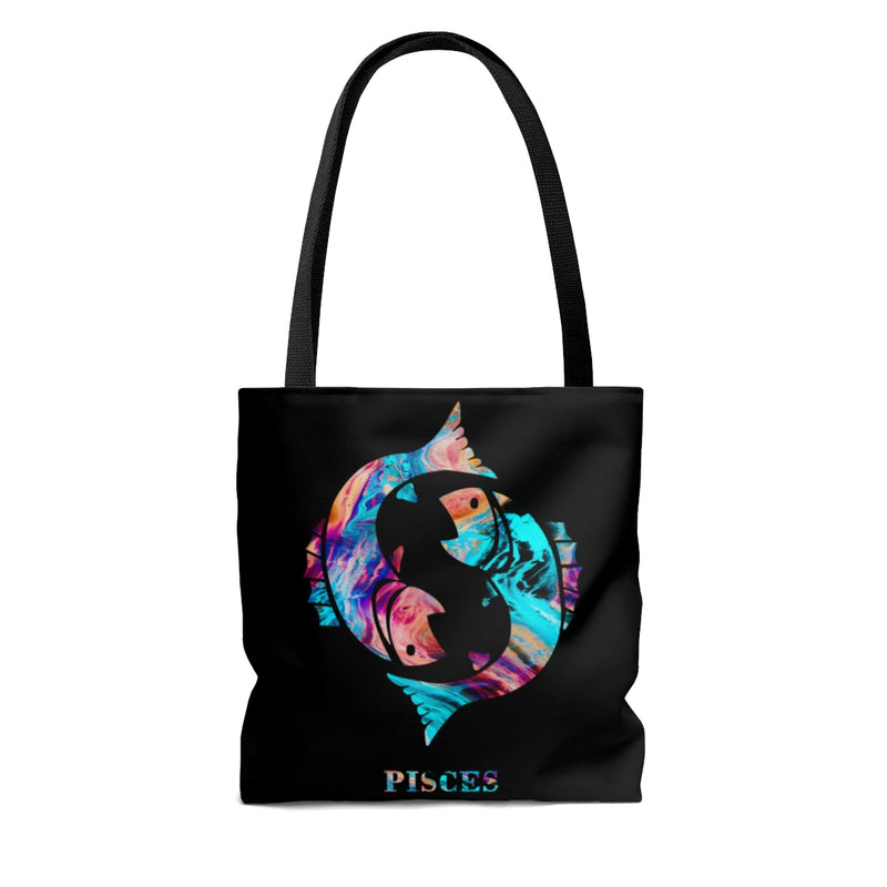 Pisces Zodiac Sign Tote Bag - Zuzi's