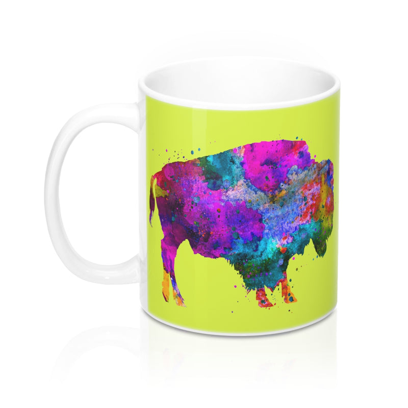 Watercolor Buffalo Mug - Zuzi's