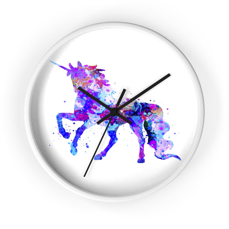 Watercolor Unicorn Wall Clock - Zuzi's