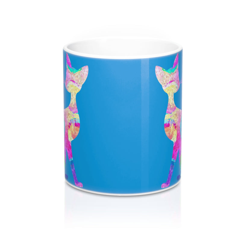 Abstract Cat  Mug - Zuzi's