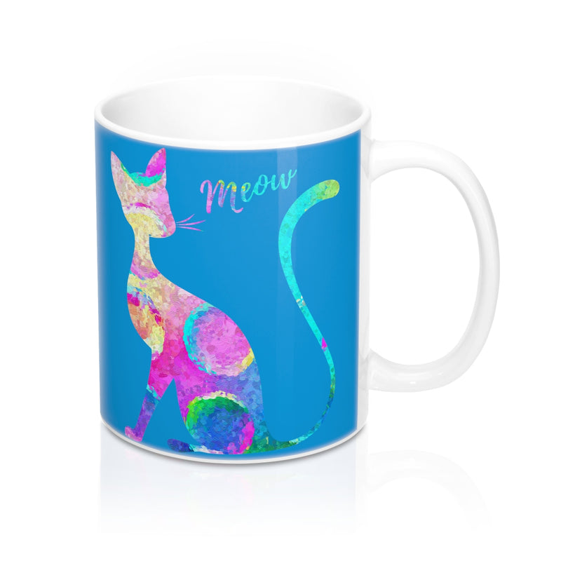 Abstract Cat  Mug - Zuzi's