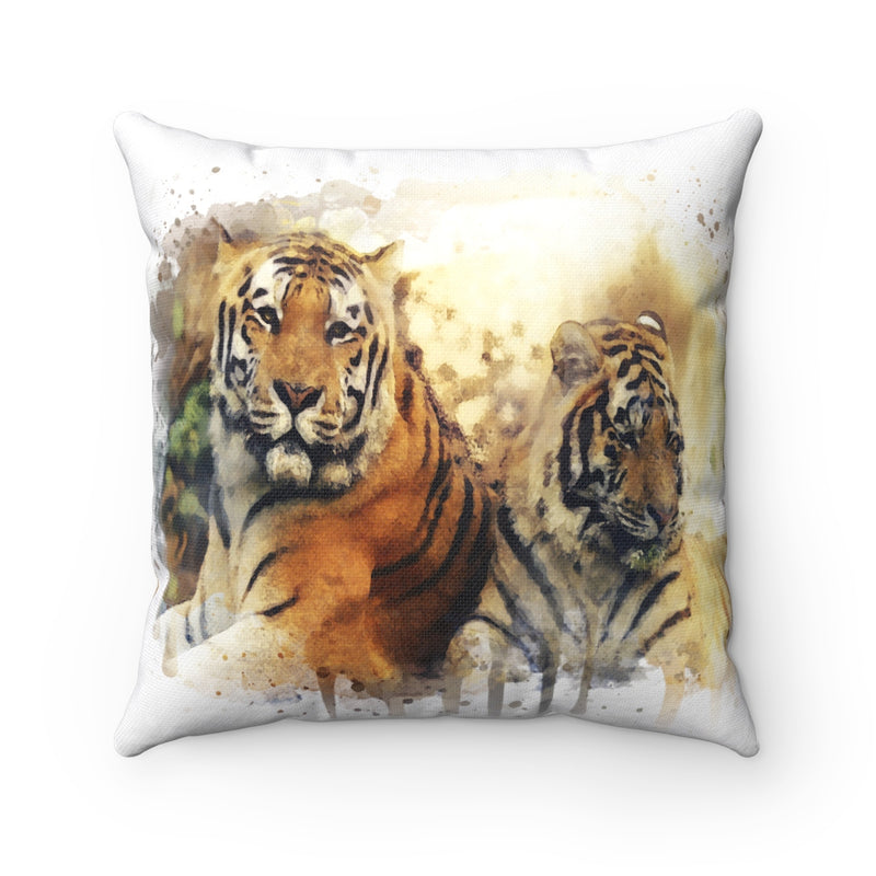 Tigers Square Pillow - Zuzi's