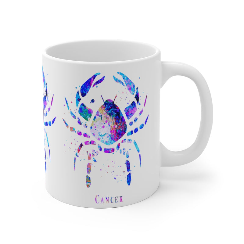 Cancer Zodiac Sign Mug - 11 oz, 15 oz - Zuzi's