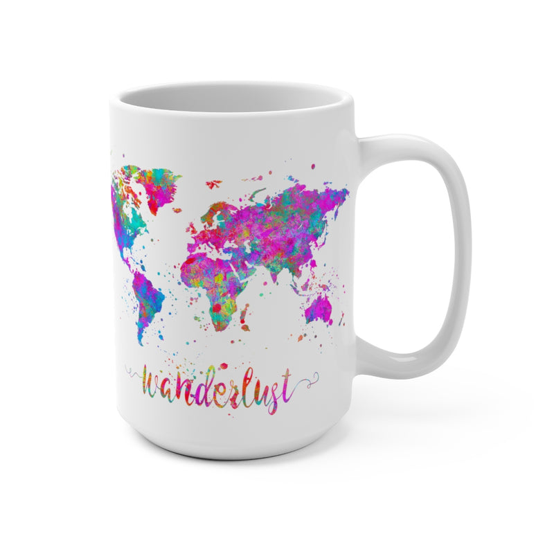 Wanderlust Map Mug - Zuzi's