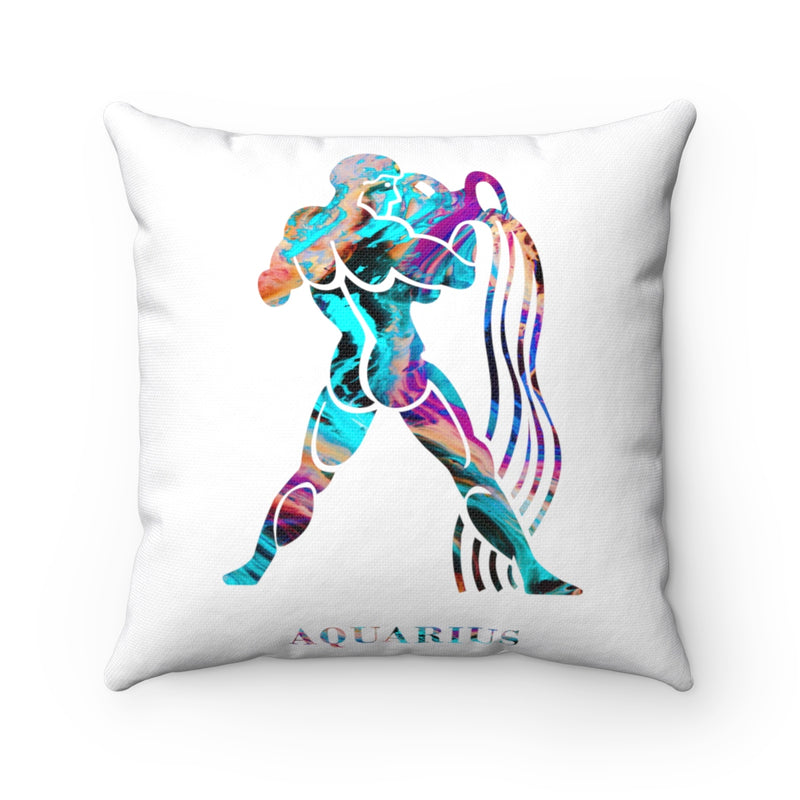 Aquarius Square Pillow - Zuzi's